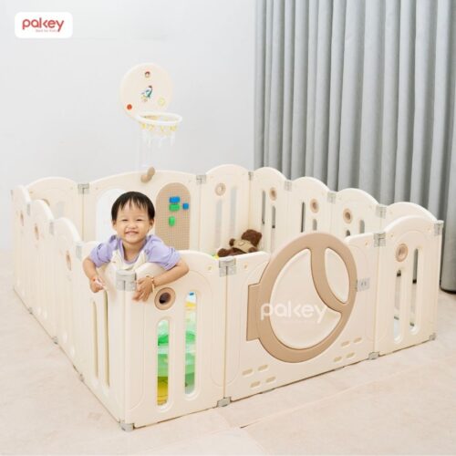 Quây cũi nhựa gấp gọn Pakey Moon House MH01 17 Quây cũi nhựa gấp gọn Pakey Moon House MH01