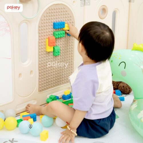 Quây cũi nhựa gấp gọn Pakey Moon House MH01 25 Quây cũi nhựa gấp gọn Pakey Moon House MH01