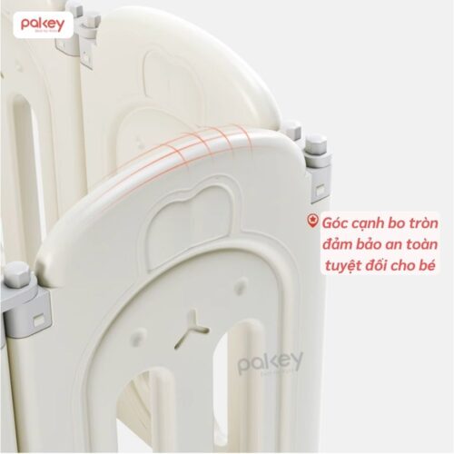 Quây cũi nhựa gấp gọn Pakey Thỏ