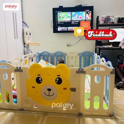 Quây cũi nhựa gấp gọn Pakey gấu NC01 41 quay nhua gap gon Pakey gau NC01 22