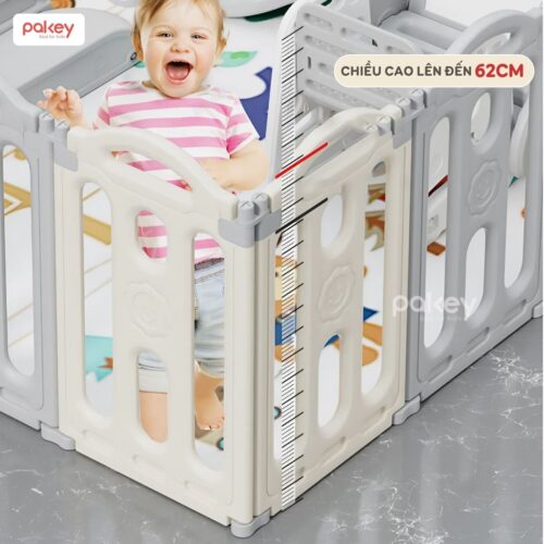 Quây cũi nhựa gấp gọn Pakey gấu NC01 30 Quây cũi nhựa gấp gọn Pakey gấu NC01