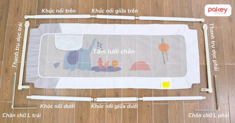 Kiểm tra phụ kiện và định hình sản phẩm ban đầu bằng cách "phác thảo" trên sàn