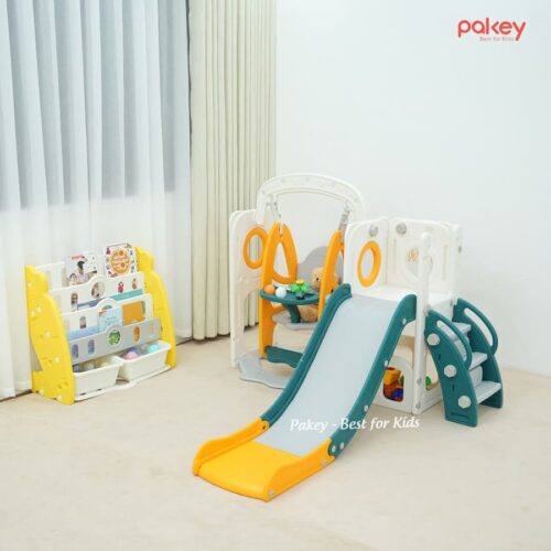 Ảnh thật cầu trượt xích đu Pakey CS2 do chính đơn vị chụp