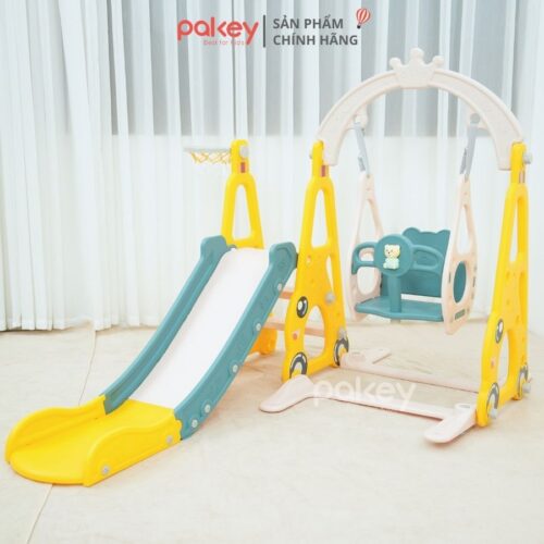 Cầu trượt xích đu Pakey ô tô