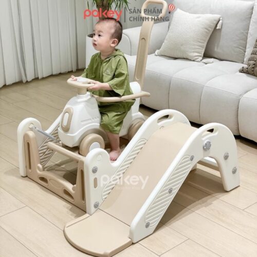 Set bập bênh liên hoàn kèm cầu trượt RH04