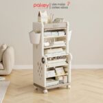 Kệ sách cho bé họa tiết cá sấu Pakey GS05