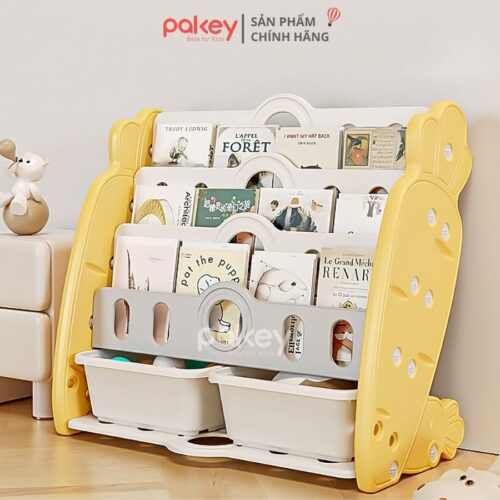 Kệ sách cho bé Pakey Cà Rốt
