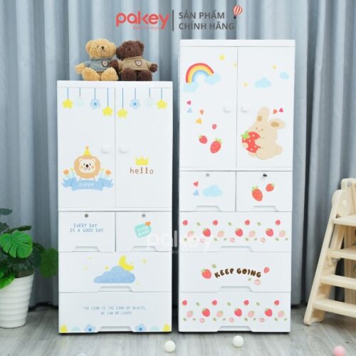Tủ nhựa ngăn treo kết hợp ngăn kéo Pakey BG004