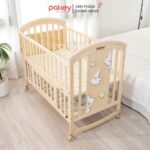 Nôi cũi gỗ đa năng 6in1 Pakey CG02
