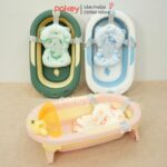 Chậu tắm cho bé gấp gọn Pakey CT02
