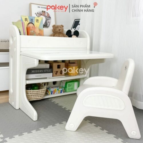 Bộ bàn học đa năng cho bé Pakey E032
