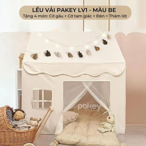 Lều vải cho bé Pakey LV1 - màu be