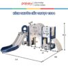 Cầu trượt cho bé liên hoàn Pakey CS04 22 cau truot CS04 19