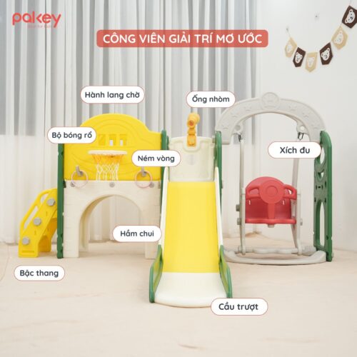 Cầu trượt xích đu liên hoàn Pakey CS05 15 cau truot CS05 4