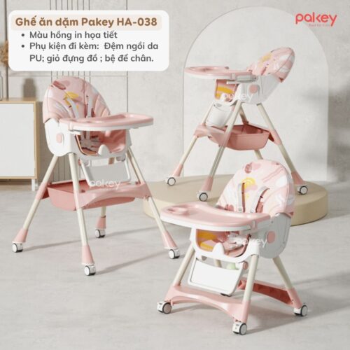 Ghế ăn dặm gấp gọn Pakey HA038 nâng cấp 31 ghe an dam HA038 nang cap 10