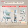Ghế ăn dặm gấp gọn Pakey HA038 nâng cấp 19 ghe an dam HA038 nang cap 18