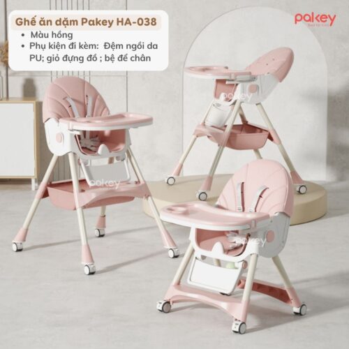 Ghế ăn dặm gấp gọn Pakey HA038 nâng cấp 29 ghe an dam HA038 nang cap 7