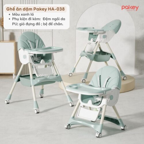 Ghế ăn dặm gấp gọn Pakey HA038 nâng cấp 28 ghe an dam HA038 nang cap 8