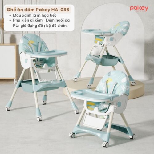 Ghế ăn dặm gấp gọn Pakey HA038 nâng cấp 27 ghe an dam HA038 nang cap 9