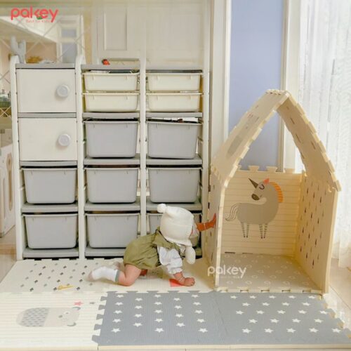 Set 6 tấm thảm xốp dày 2cm Pakey TG01-02-03 28 Tham ghep 13