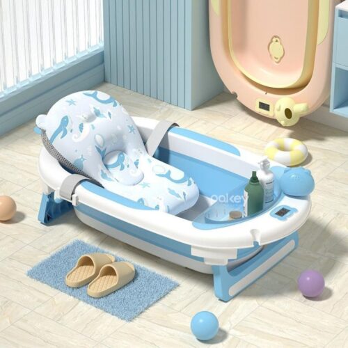 Chậu tắm cho bé gấp gọn Pakey CT02 26 chau tam cho be gap gon Pakey CT02 1