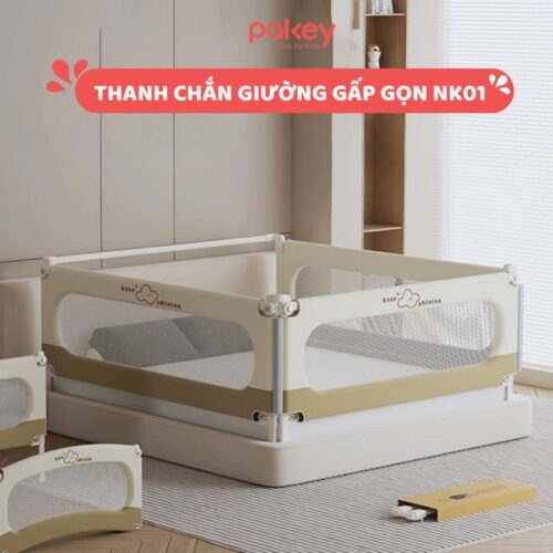 Thanh chắn giường gấp gọn Pakey NK01