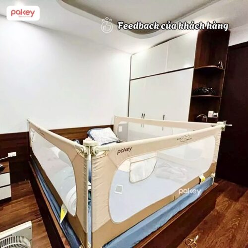 Thanh chắn giường gấp gọn Pakey NK01