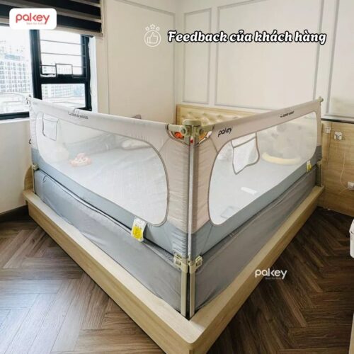 Thanh chắn giường gấp gọn Pakey NK01