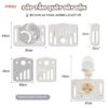 Quây cũi nhựa Pakey Phi Hành Gia 24 quay cui nhua gap gon pakey phi hanh gia QN01 11