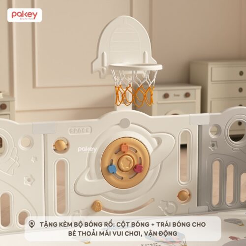 Quây cũi nhựa Pakey Phi Hành Gia QN01 17 quay cui nhua gap gon pakey phi hanh gia QN01 6
