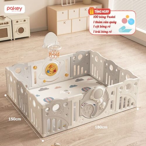 Quây cũi nhựa Pakey Phi Hành Gia QN01 24 quay cui nhua pakey phi hanh gia