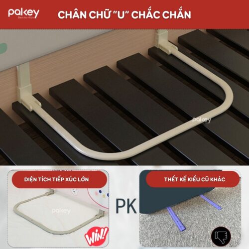 Thanh chắn giường gấp gọn Pakey GG01 11 Thanh chắn giường gấp gọn Pakey GG01