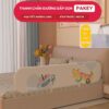 Thanh chắn giường gấp gọn Pakey GG01 31 Thanh chắn giường Pakey GG01 1m8 họa tiết cá sấu