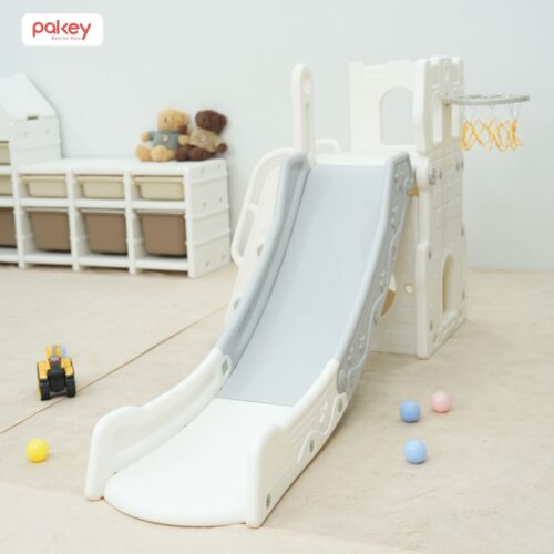 Cầu trượt Bigsize máng trượt dài 2m Pakey P-CS06 21 Cầu trượt lâu đài Pakey P-CS06