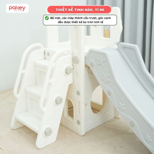 Cầu trượt Bigsize máng trượt dài 2m Pakey P-CS06 13 Cầu trượt lâu đài Pakey P-CS06