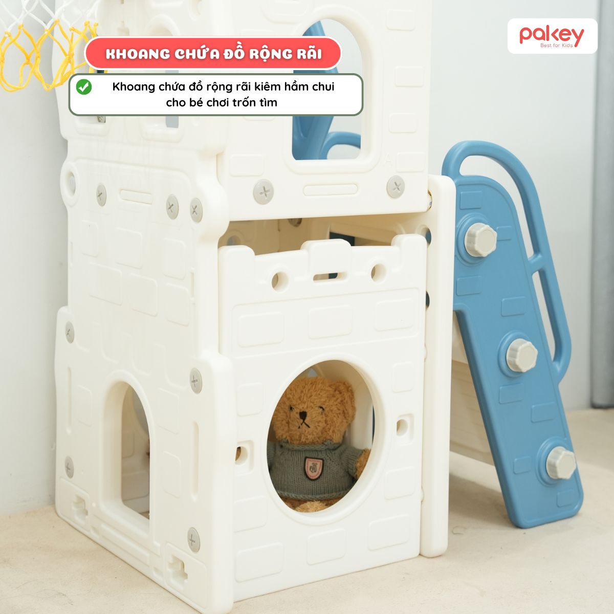 cầu trượt pakey P-CS06