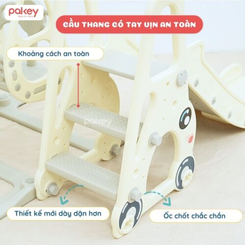 Cầu trượt xích đu Pakey ô tô 12 Cầu trượt xích đu Pakey ô tô