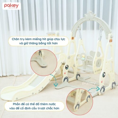 Cầu trượt xích đu Pakey ô tô 14 Cầu trượt xích đu Pakey ô tô