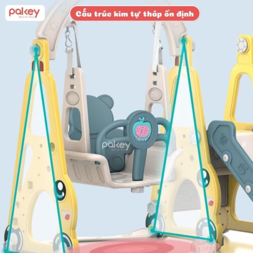 Cầu trượt xích đu Pakey ô tô 17 Cầu trượt xích đu Pakey ô tô