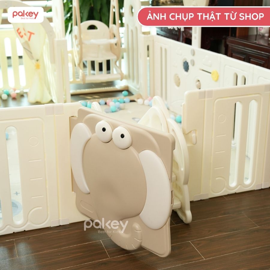 Quây cũi nhựa liên hoàn Pakey Voi