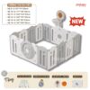 Quây cũi nhựa gấp gọn Funny Bear QN04 12 quay gap gon funny bear 9