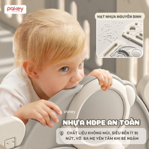 Quây cũi nhựa đa năng 7 tiện ích - Pakey Phi Hành Gia QN02 20 quay nhua da nang pakey phi hanh gia 18