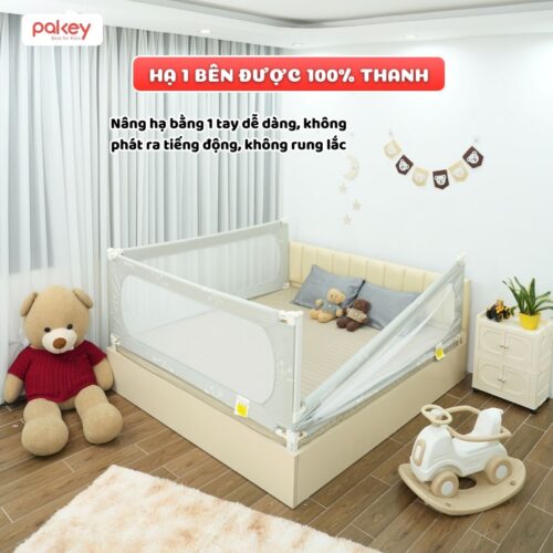 Thanh chắn giường cao cấp Pakey G600