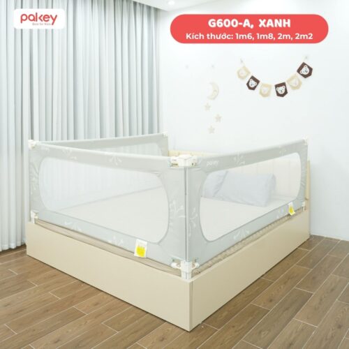 Thanh chắn giường Pakey G600-A màu xanh
