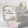Bộ bàn học + bảng vẽ cho bé YY02-YY03 25 Bộ bàn ghế cho bé cao cấp, đa năng Pakey