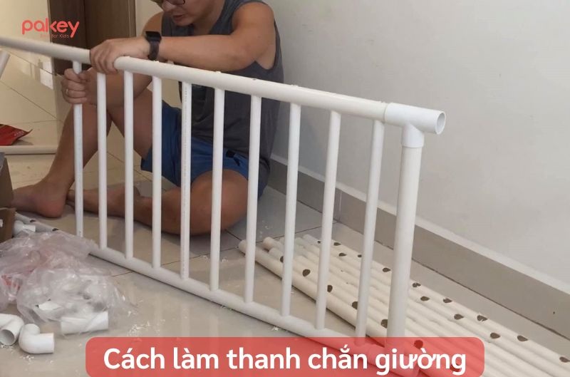 Hướng dẫn cách làm thanh chắn giường đơn giản tại nhà