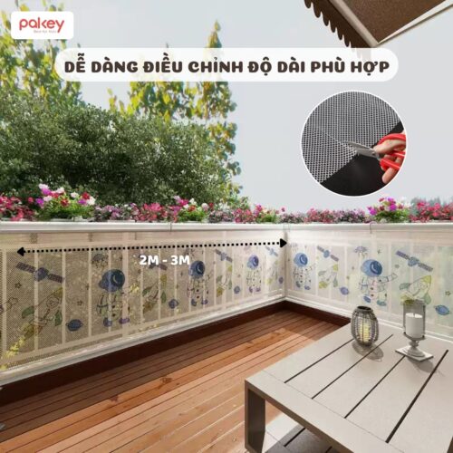 Lưới chắn cầu thang LT02 18 lưới chắn cầu thang LT2