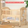 Nôi cũi gỗ đa năng 6in1 Pakey CG02 25 Nôi cũi gỗ đa năng cho bé Pakey CG02