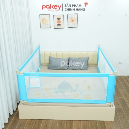 Combo 2 thanh chắn giường Pakey NV2 1m6x1m8