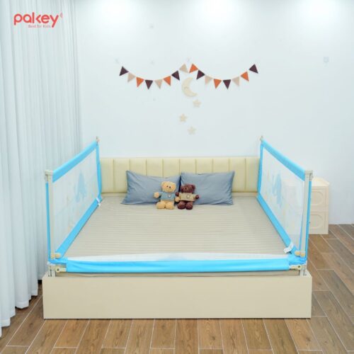 Combo 2 thanh chắn giường Pakey NV2 1m6x1m8 14 thanh chan giuong 1m6 1m8 9